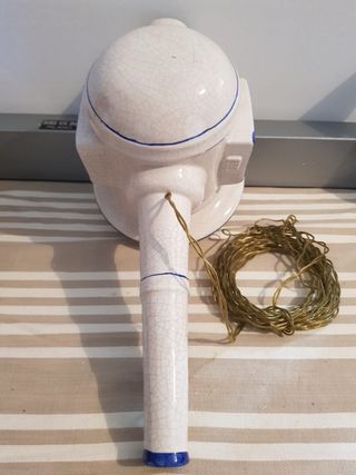 Struttura in ceramica di Bassano per lampada