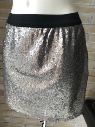 Falda mini lentejuelas