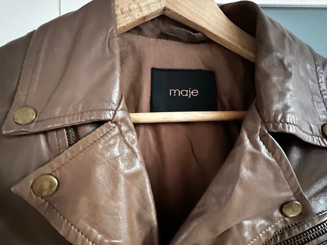 Cazadora de piel maje talla 36