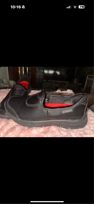 Zuecos trabajo Skechers 36 negros antideslizant