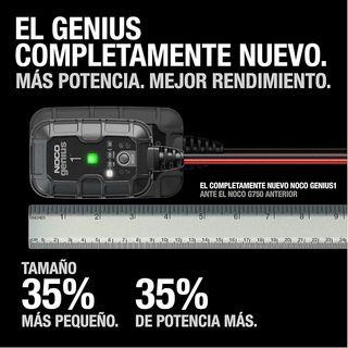 Noco genius 1, cargador de baterías