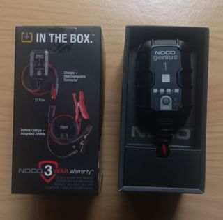 Noco genius 1, cargador de baterías