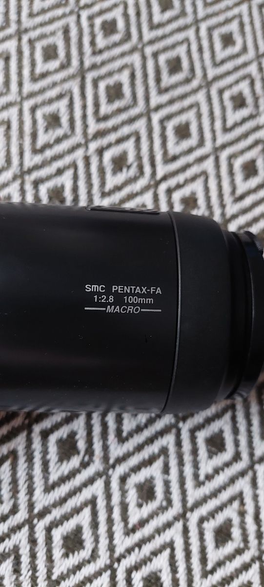 OBJETIVO PENTAX MACRO. 100. F2.8. 1:1