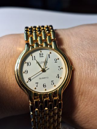 Reloj Fujica chapado en oro