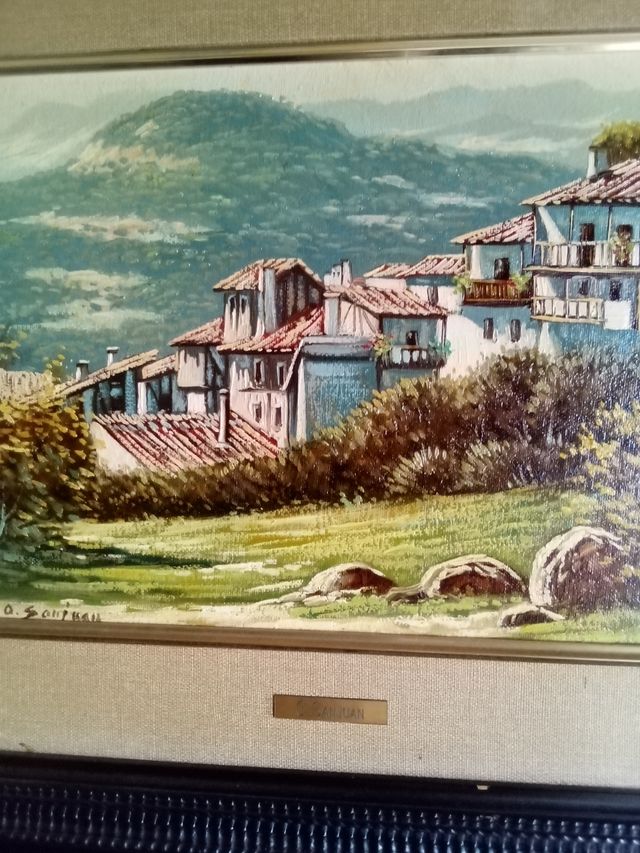 Cuadro con precioso marco