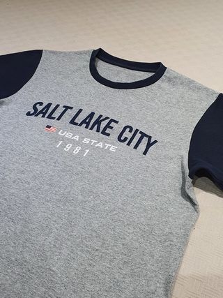 Salt Lake City Vintage 80s camiseta americana 