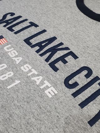 Salt Lake City Vintage 80s camiseta americana 