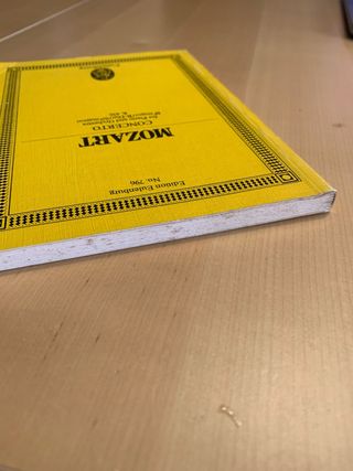 Mozart Piano concerto K456 partitura