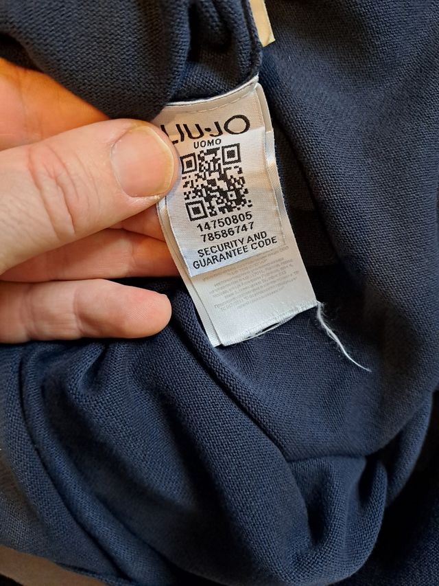 Maglioncino uomo cotone Liu-jo