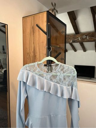 Vestido baby blue de fiesta y coctel de Missguided