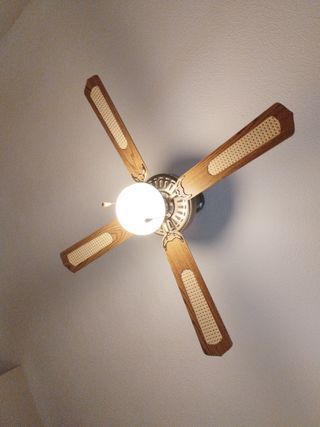 Ventilador con lampara