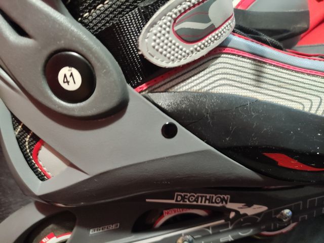 Patines en línea 41 y bolsa