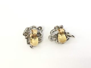 PENDIENTES ORO CON DIAMANTES