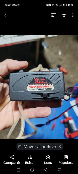 Bomba glow eléctrica