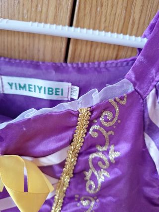 Disfraz Rapunzel niña 130cm