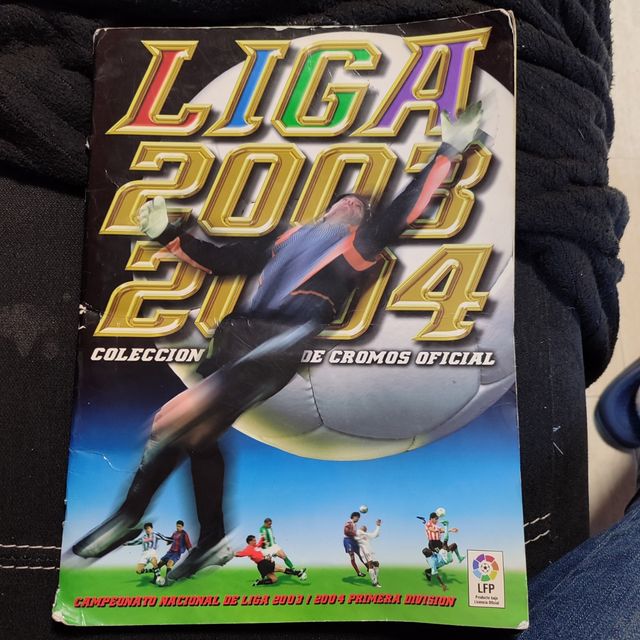 Album cromos liga 2003-2004