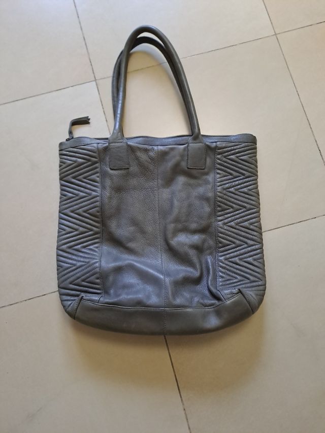 Bolso Cowboysbag piel gris