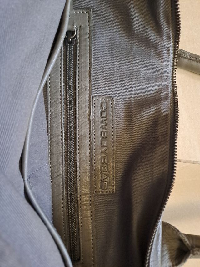 Bolso Cowboysbag piel gris
