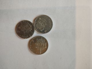 21 monete pesos spagnoli