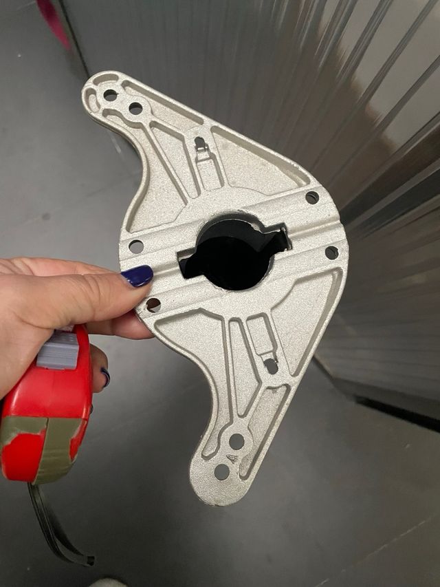 Pie pata inox regulable mesa isla