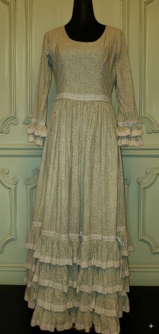 Traje de flamenca flores liberty 