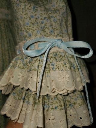 Traje de flamenca flores liberty 