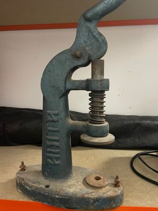 Botones antigua apisonadora