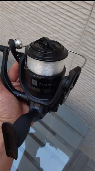 2 carretes Carpfhising Caperlan con hilo nuevos