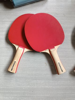 Raquetas de ping pong