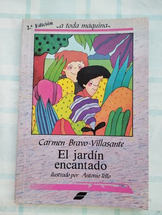 Libro infantil. El jardín encantado 