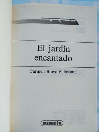 Libro infantil. El jardín encantado 