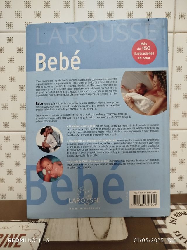 Libro Larousse bebé