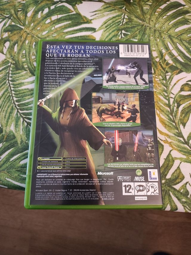 Pack Star Wars KOTOR 1 y 2 Xbox Español