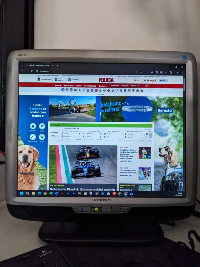 Monitor 19 pulgadas VGA DVi barato