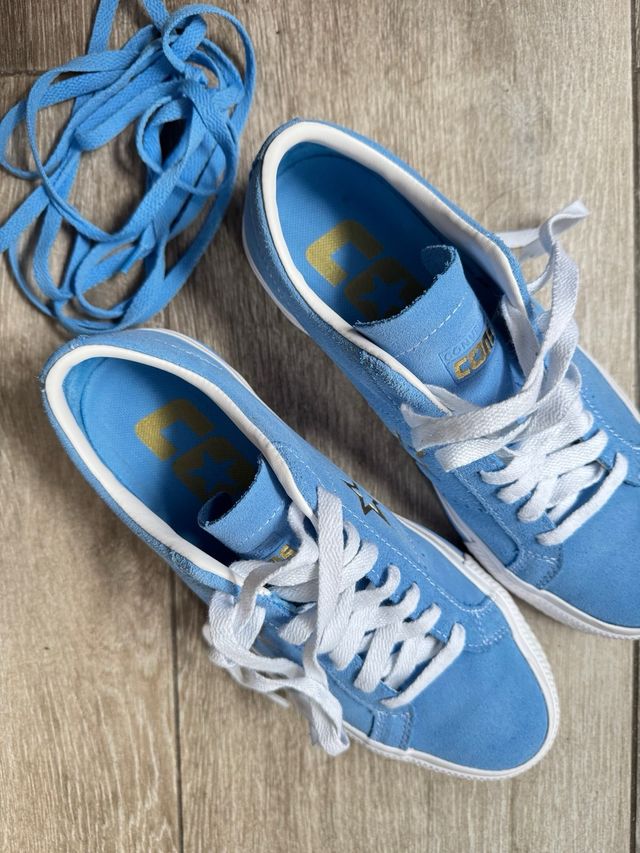 Convers azul zapatillas 40