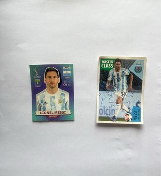 Cromos messi mundial