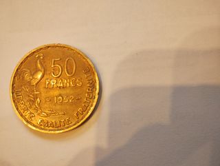 6 monete in franchi francesi più omaggio