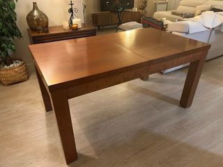 Mesa Comedor madera maciza 160cm extensible