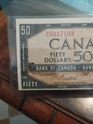 50 dollari 1954