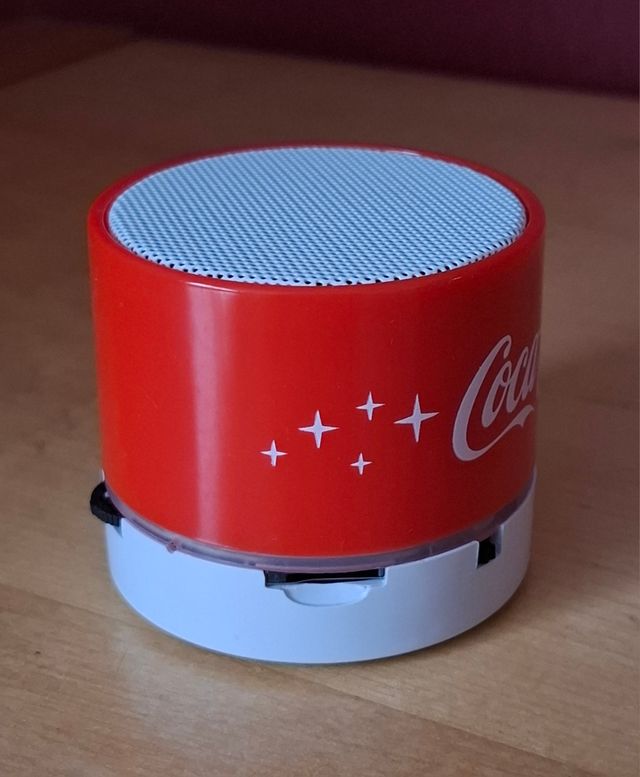 Altavoz mini bluetooth Coca-Cola