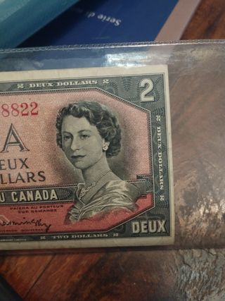 Banconota 2 dollari 1954