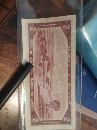 Banconota 2 dollari 1954
