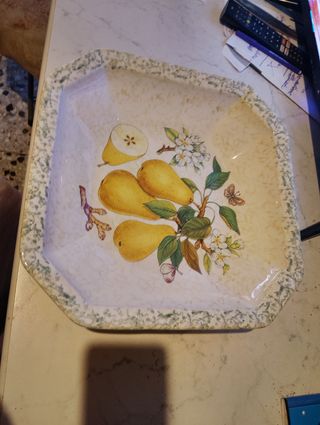 Porta frutta ceramica  Due. Torri