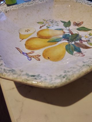 Porta frutta ceramica  Due. Torri