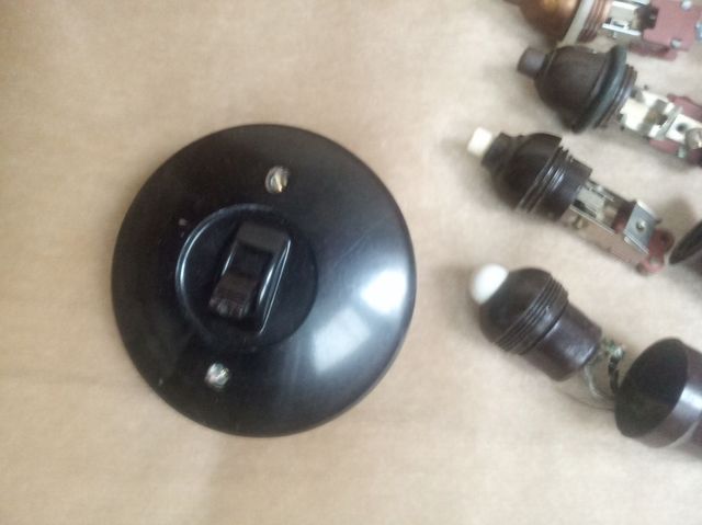 Antiguo interruptor pera