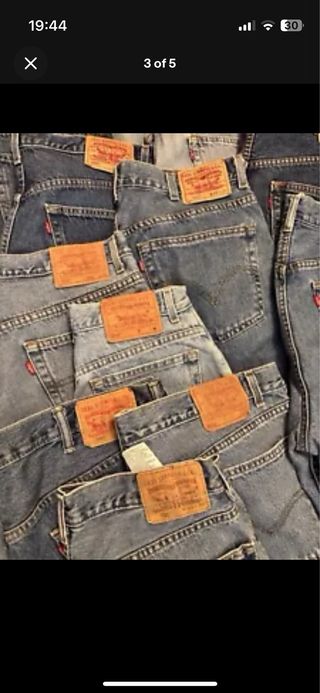 Lotes 7 Pantalones Vaqueros Levis