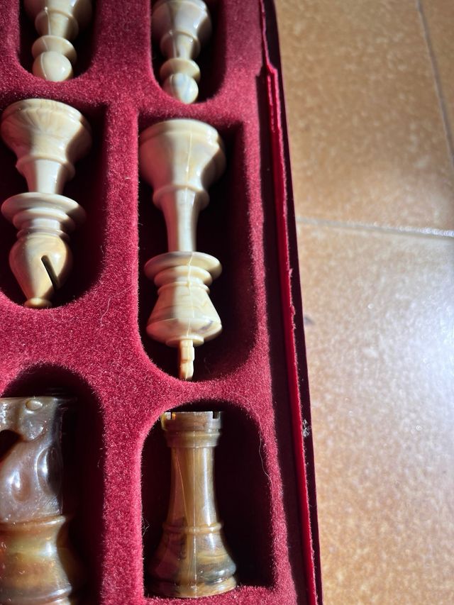 Scacchi vintage made in Italy Isat Golden Line