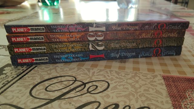 Manga Blue Dragon Ral Grad 1-4