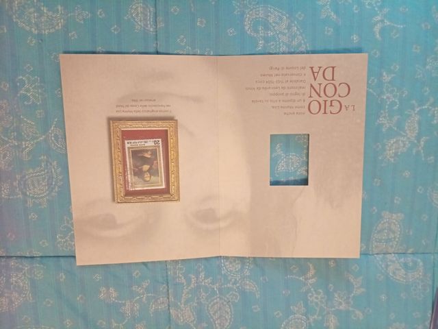 Francobollo Monna Lisa