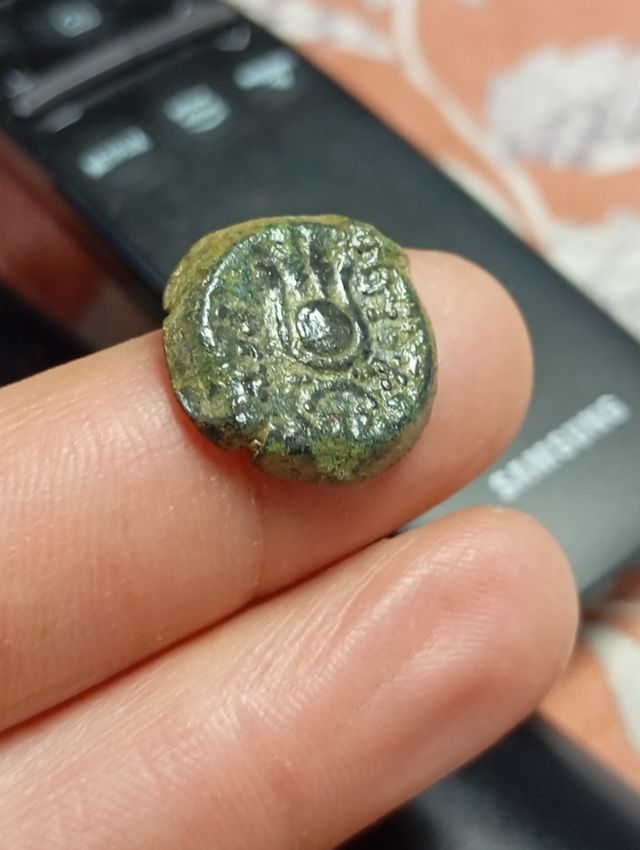 Moneda Griega Seleucida Antiochos VII